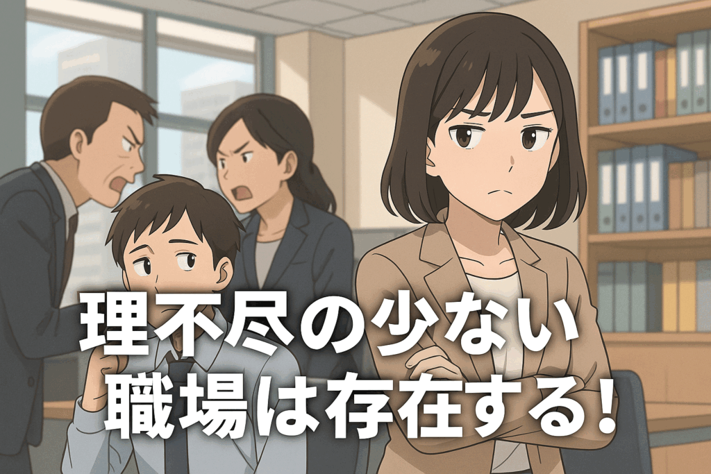 理不尽が少ない会社は存在する
