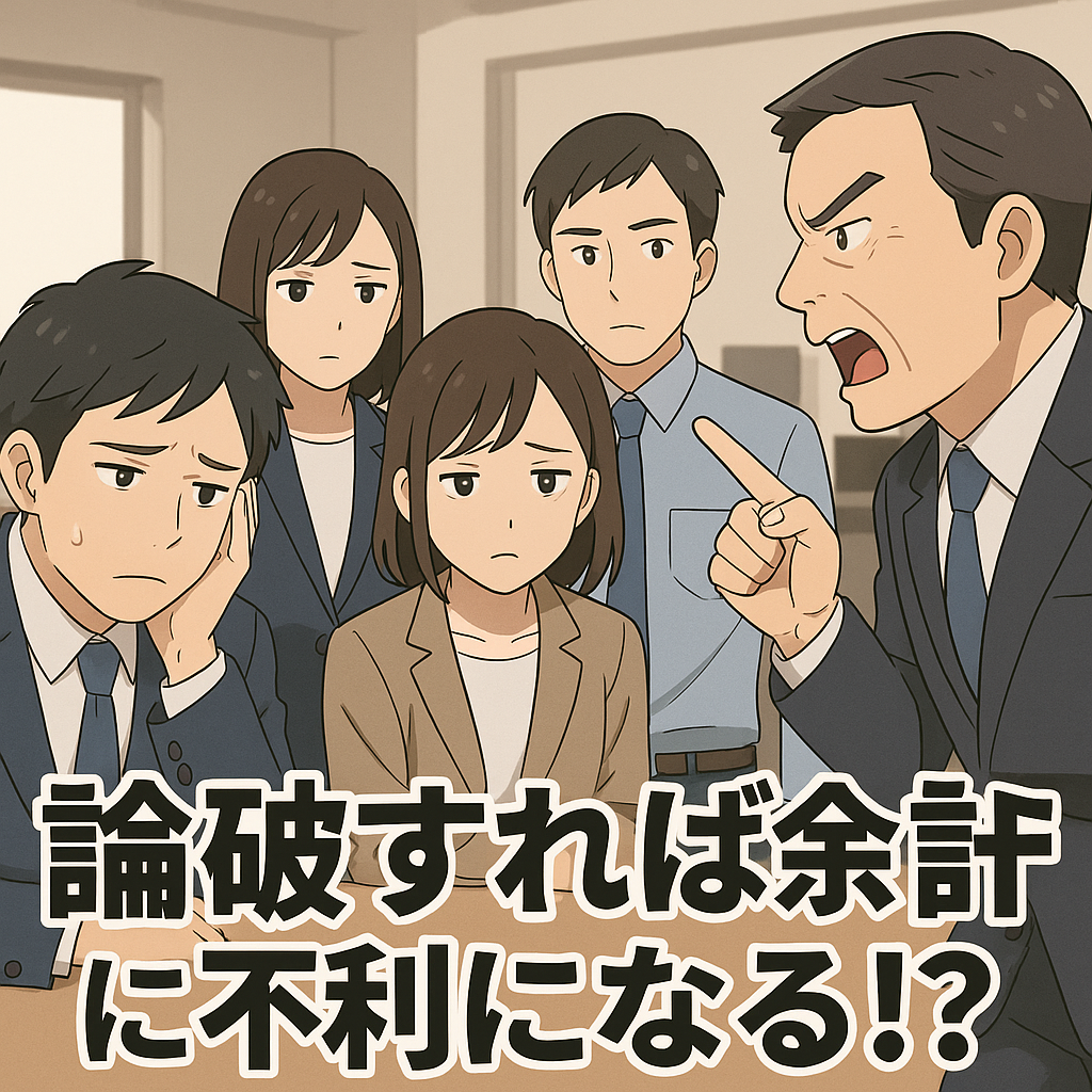 いちいち聞くな勝手にやるなに言い返すのはNG